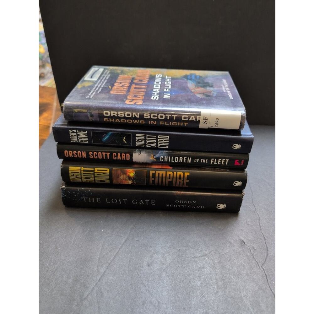 Orson Scott Card Hardback Book Collection Of Five (5)